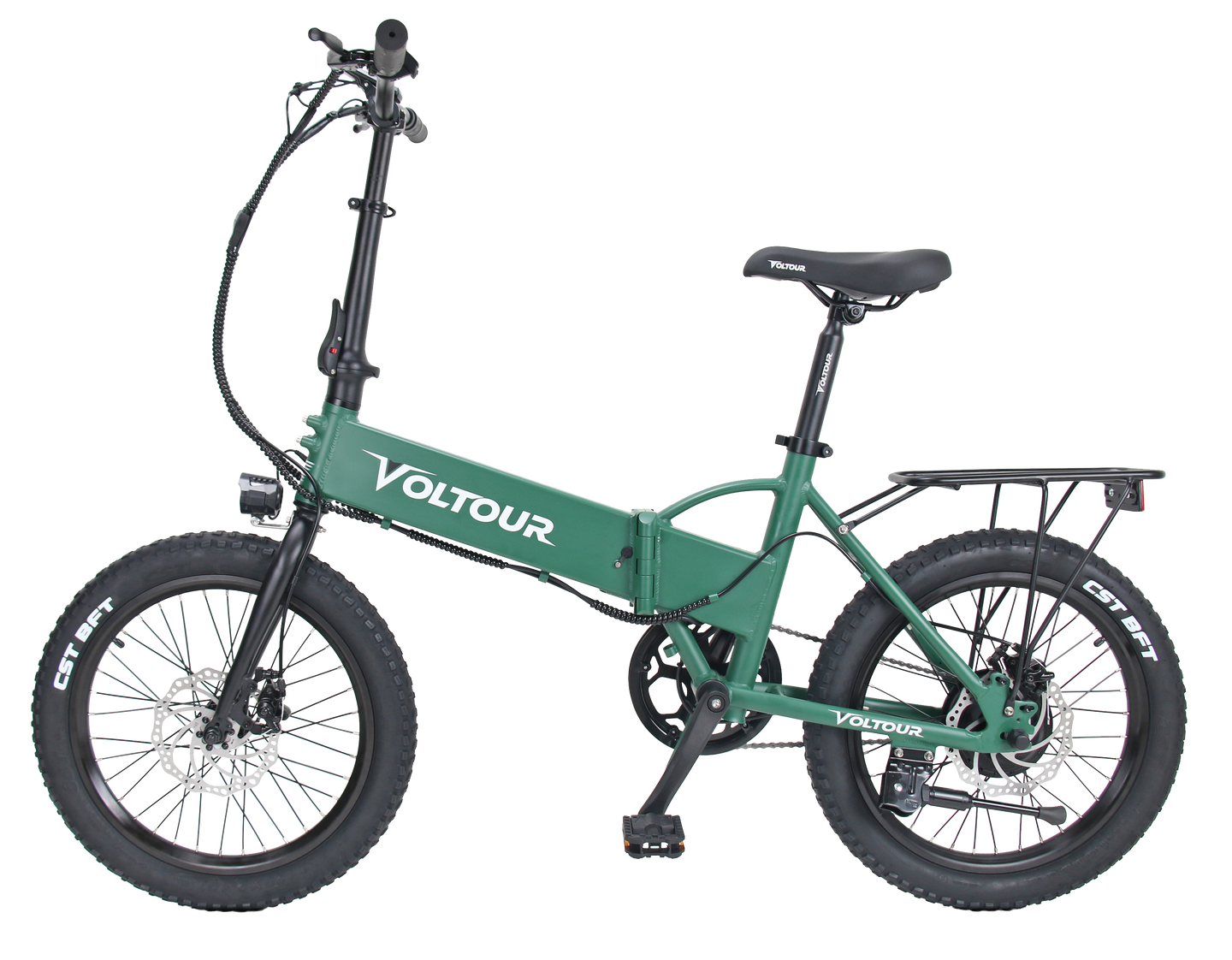 300 Watt Foldable Electric Bike with Step Over Frame - Trailrider